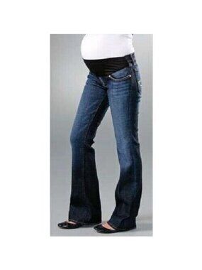 Chip & Pepper Maternity Straight leg Denim Jeans Pamela Bumpwatch 31 Brand New